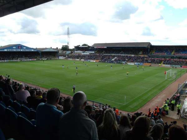 Brunton Park, section: 2, row: S, seat: 21