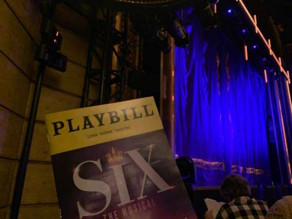 Lena Horne Theatre, section: Orchestra L, row: B