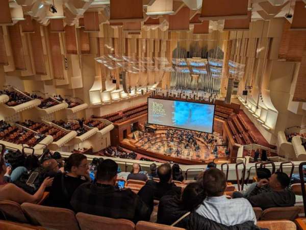 Davies Symphony Hall, section: 2nd Tier FF, row: G, seat: 24