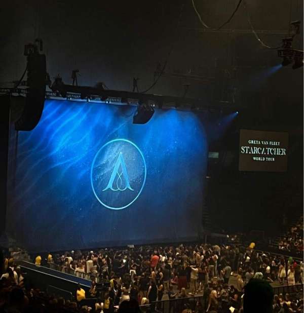 Bridgestone Arena, section: 117, row: M