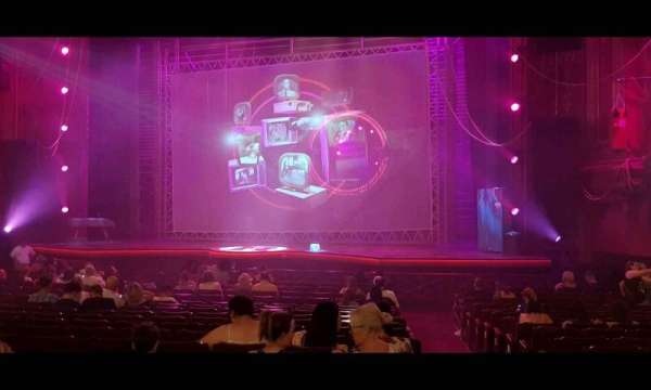 Dominion Theatre, section: Stalls, row: Y, seat: 15