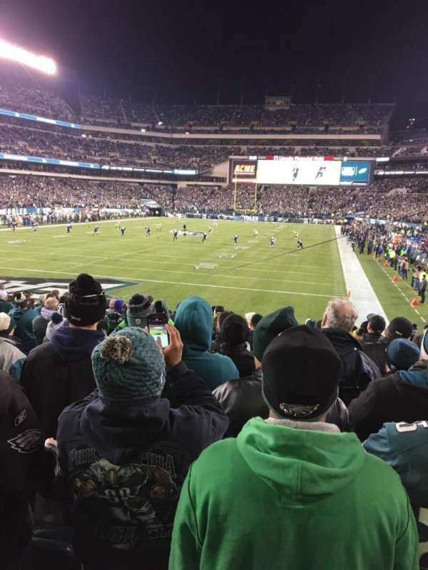 Lincoln Financial Field, section: 131, row: 16, seat: 9