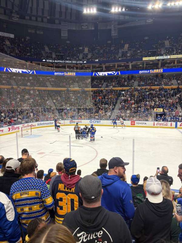 KeyBank Center, section: 118, row: 9, seat: 12