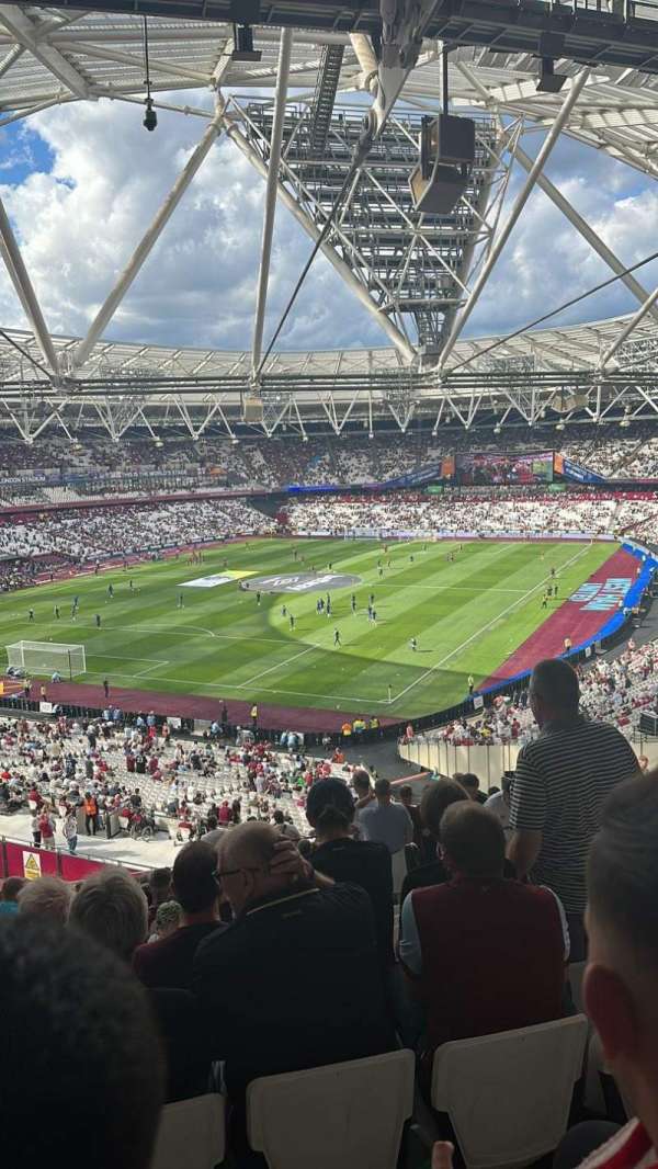 London Stadium, section: 227, row: 56, seat: 721