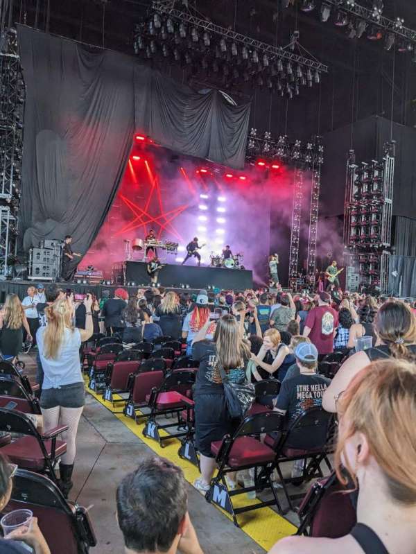 Jiffy Lube Live, section: Orchestra 3, row: N, seat: 2