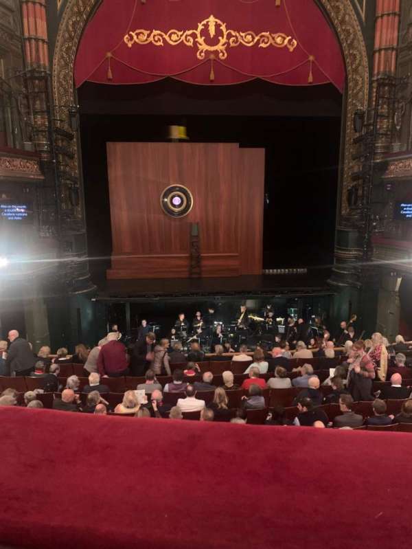 Leeds Grand Theatre, section: Dress circle, row: A, seat: 18