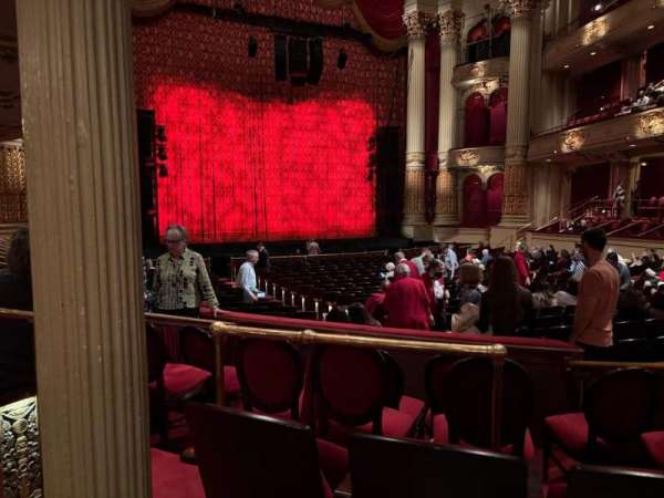 Academy of Music, section: Parquet Circle F, row: V, seat: 13