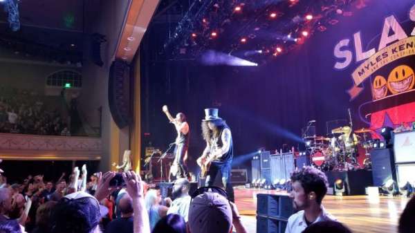 Ryman Auditorium, section: MF-1, row: G, seat: 1