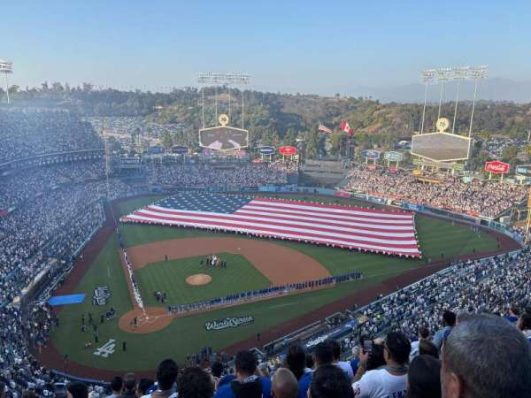 Dodger Stadium, section: 8TD, row: J, seat: 13
