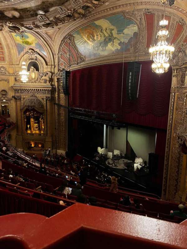 Chicago Theatre, section: Balcony Box 14, row: A, seat: 36