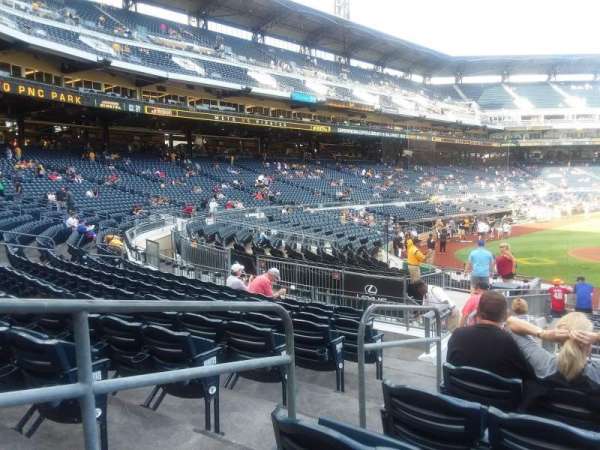 PNC Park, section: 113, row: J, seat: 16