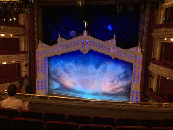 CIBC Theatre, section: Mezzanine RC, row: E, seat: 318