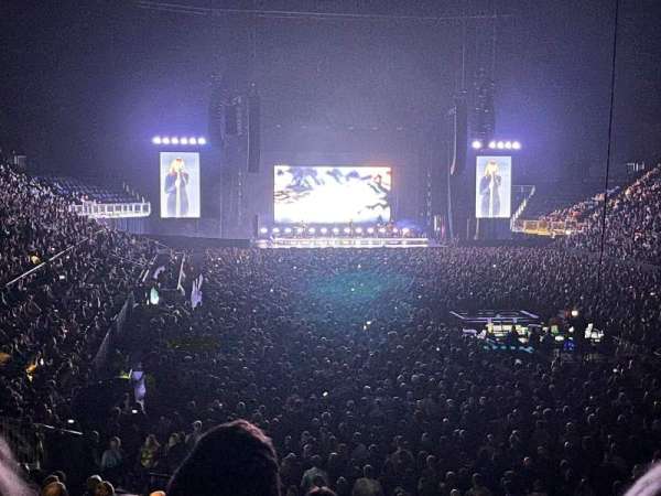 The O2, London, section: 106, row: V, seat: 176