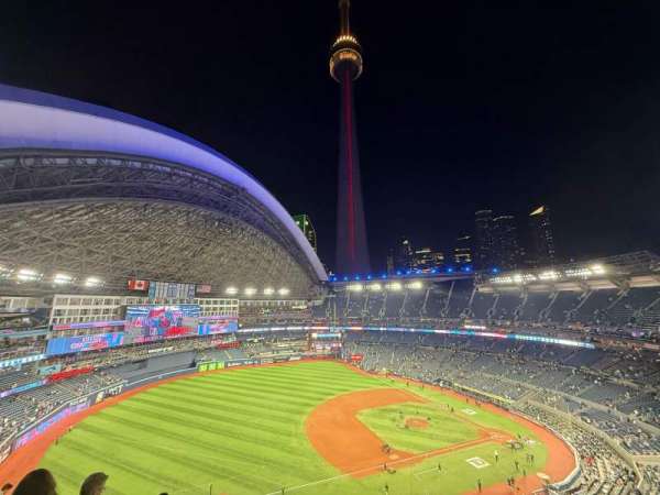 Rogers Centre, section: 533, row: 12, seat: 17