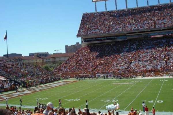 Texas Memorial Stadium, section: 29