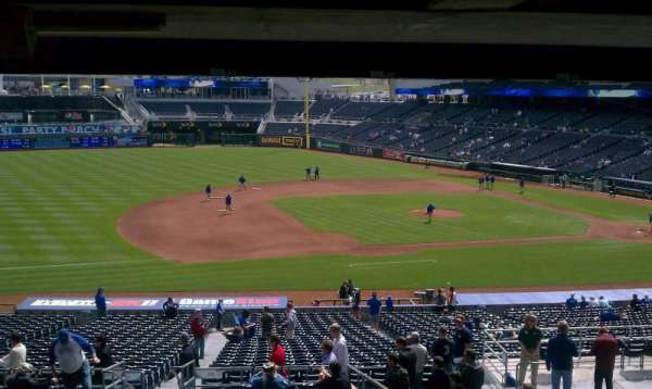 Kauffman Stadium, section: 209, row: KK, seat: 13