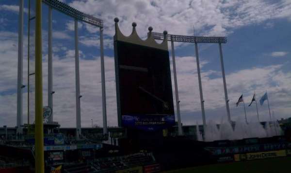 Kauffman Stadium, section: 209, row: KK, seat: 13