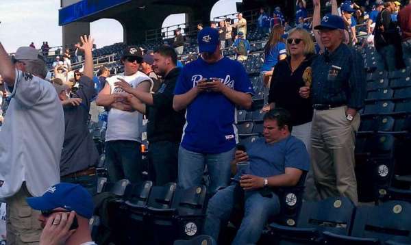 Kauffman Stadium, section: 209, row: KK, seat: 13