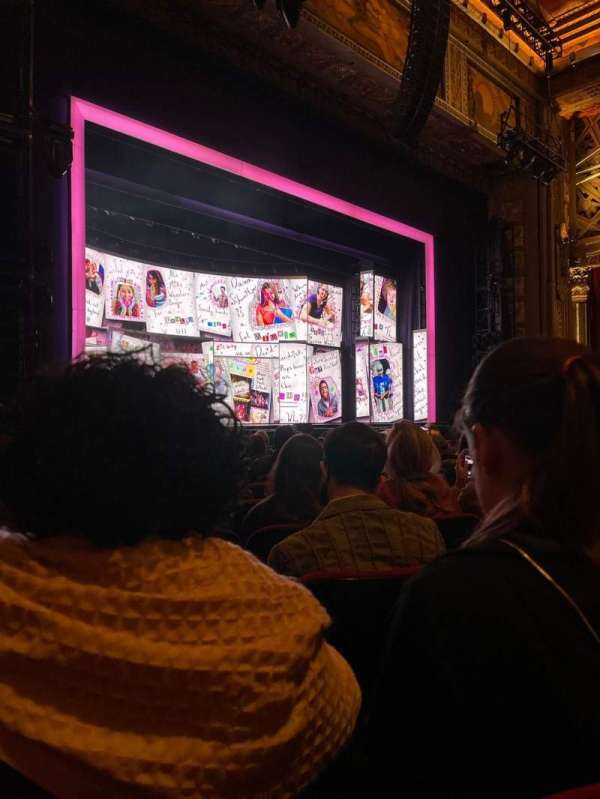 Hollywood Pantages Theatre, section: Orchestra LC, row: L, seat: 314