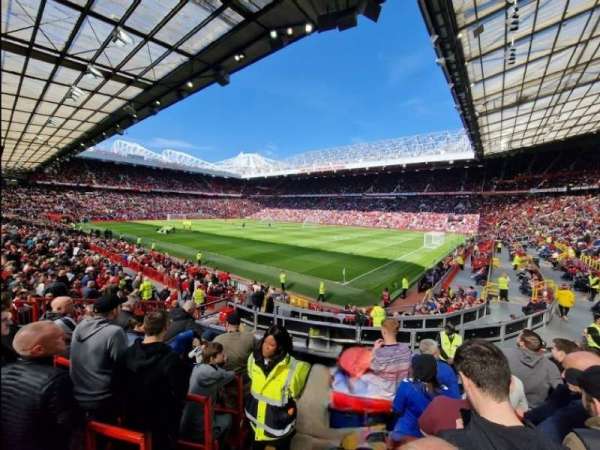 Old Trafford, section: E230, row: 6, seat: 62