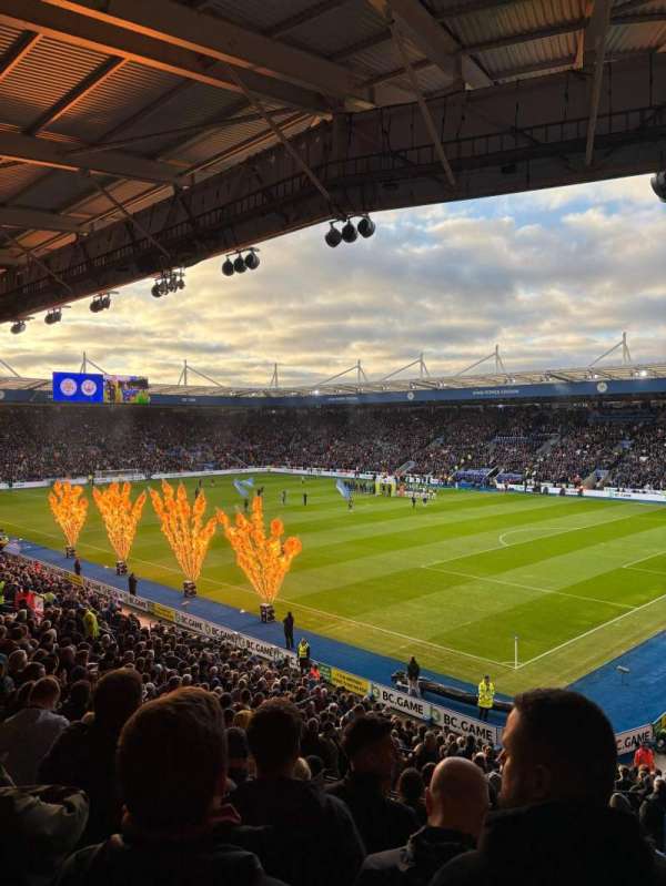 King Power Stadium, section: M3, row: PP, seat: 335