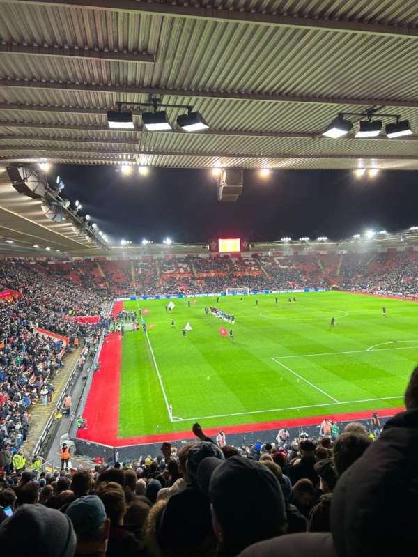 St Mary's Stadium, section: 46, row: HH, seat: 1194