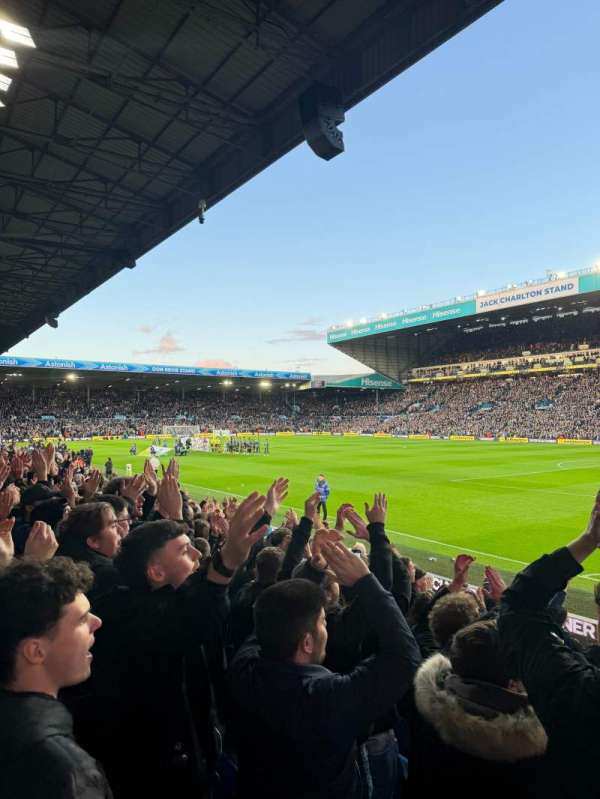Elland Road, section: C15, row: NN, seat: 4