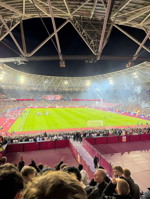 London Stadium, section: 219, row: 41, seat: 75