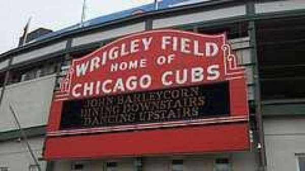 Wrigley Field, section: Marquee Gate