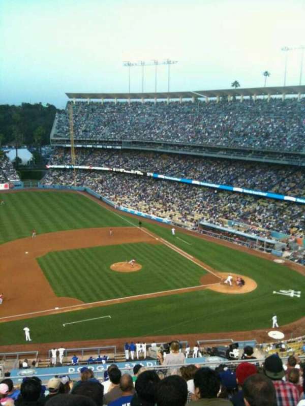 Dodger Stadium, section: Reserve, row: O, seat: 18
