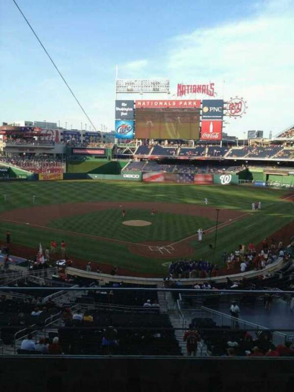 Nationals Park, section: 212, row: C, seat: 3