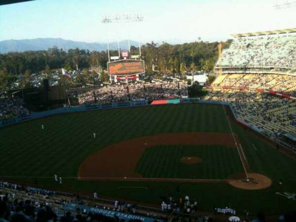 Dodger Stadium, section: 11RS, row: V, seat: 2