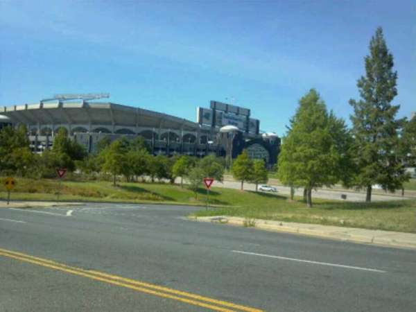 Bank of America Stadium, section: Street View