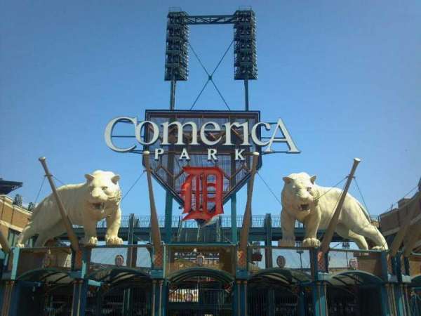 Comerica Park, section: Gate B