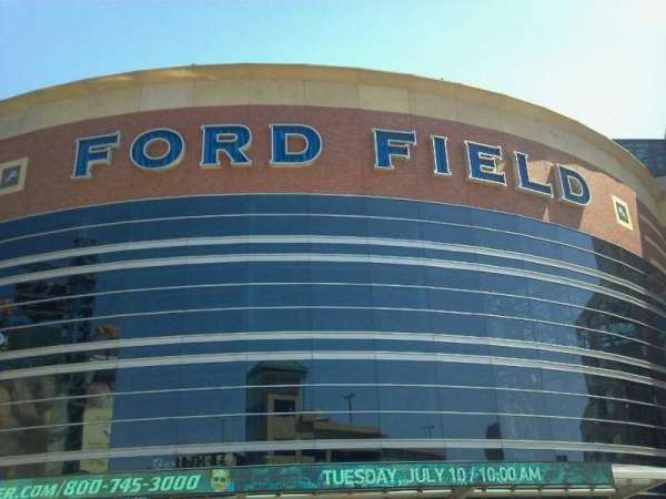 Ford Field, section: Gate A