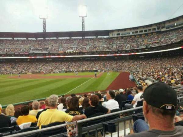 PNC Park, section: 131, row: B, seat: 16