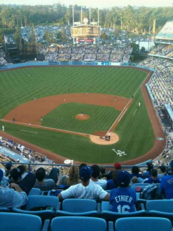 Dodger Stadium, section: 7TD, row: K, seat: 11