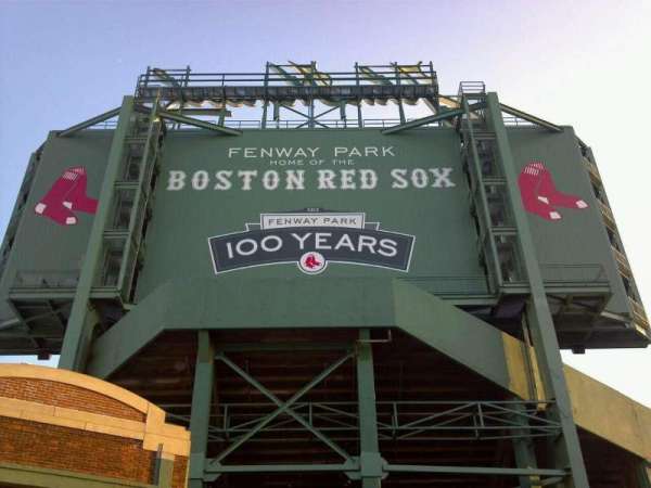 Fenway Park, section: Gate C