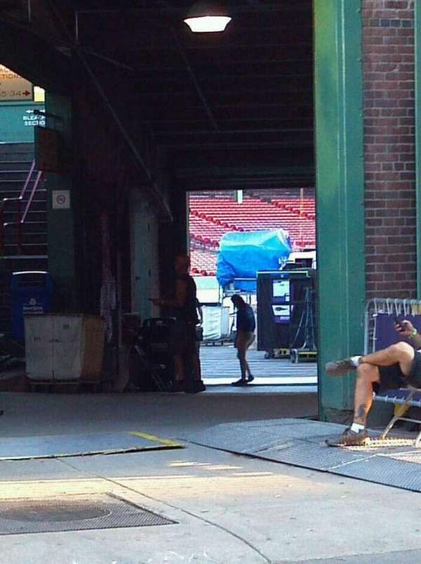 Fenway Park, section: Gate C