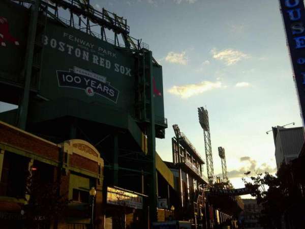 Fenway Park, section: Gate C