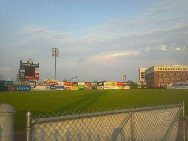 Frawley Stadium, section: Left Field Fence
