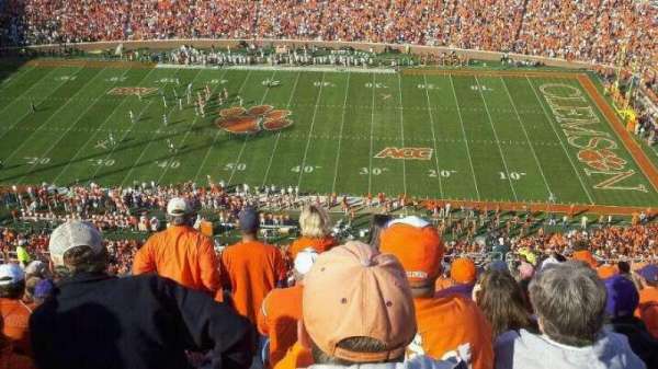 Memorial Stadium, Clemson, section: TDC