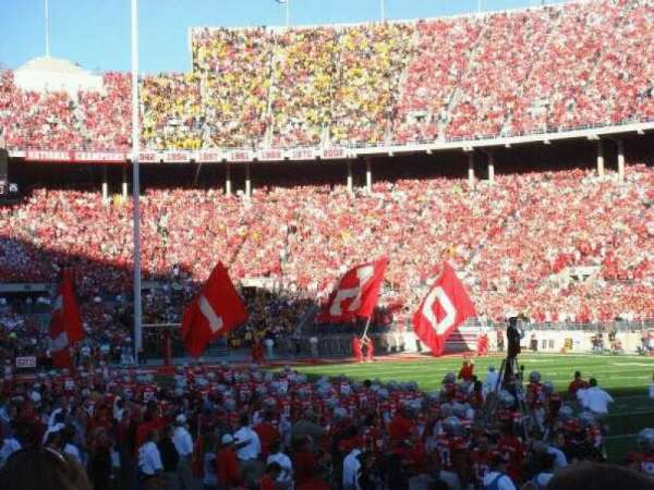 Ohio Stadium, section: 18AA, row: 3, seat: 13