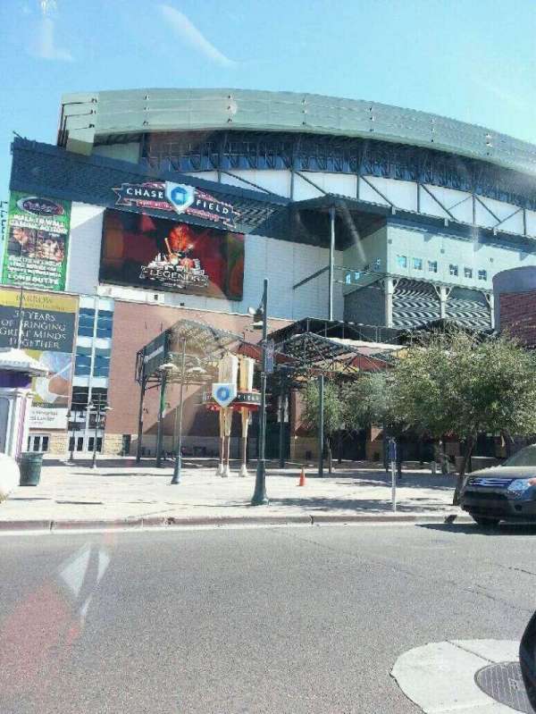 Chase Field, section: Outside