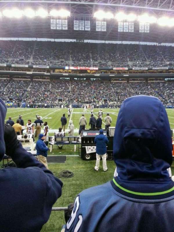 Lumen Field, section: 109, row: C, seat: 21