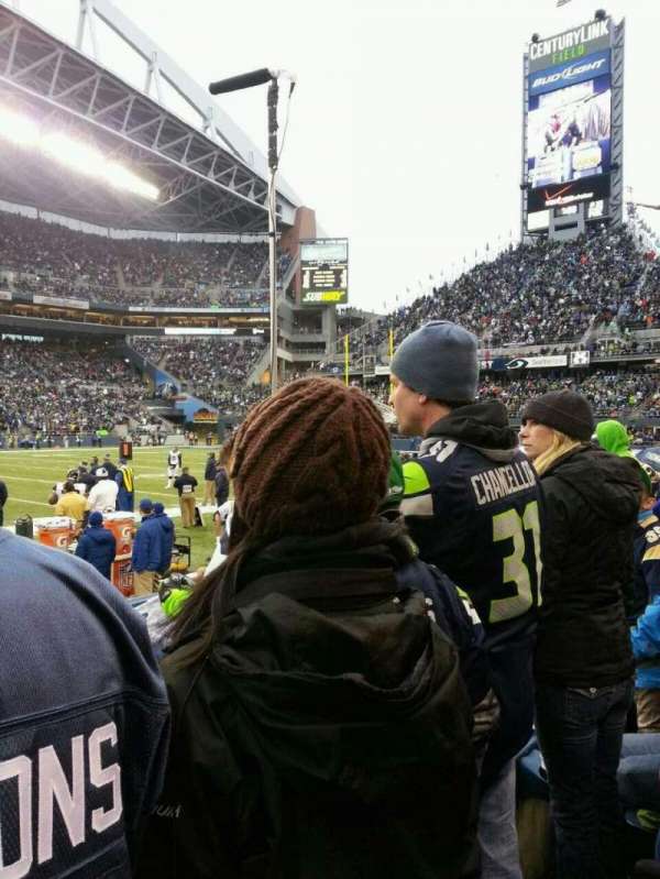 Lumen Field, section: 109, row: C, seat: 21