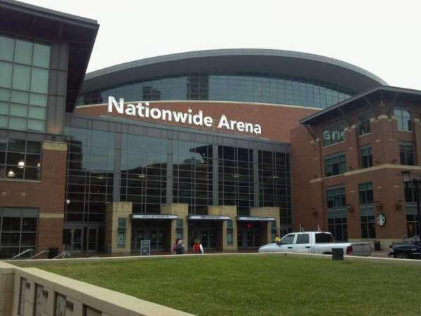Nationwide Arena, section: Front St. Entrance