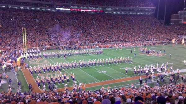 Memorial Stadium, Clemson, section: K, row: QQ, seat: 27