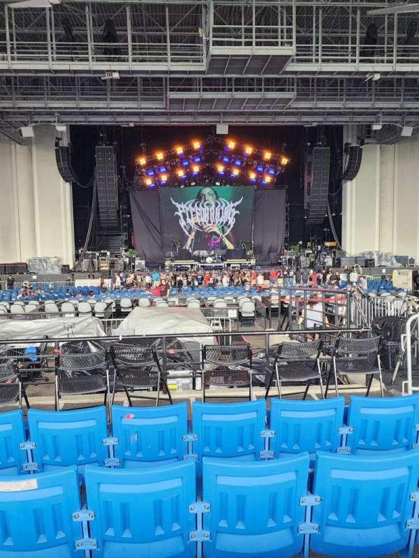 Truliant Amphitheater, section: 7, row: O, seat: 6