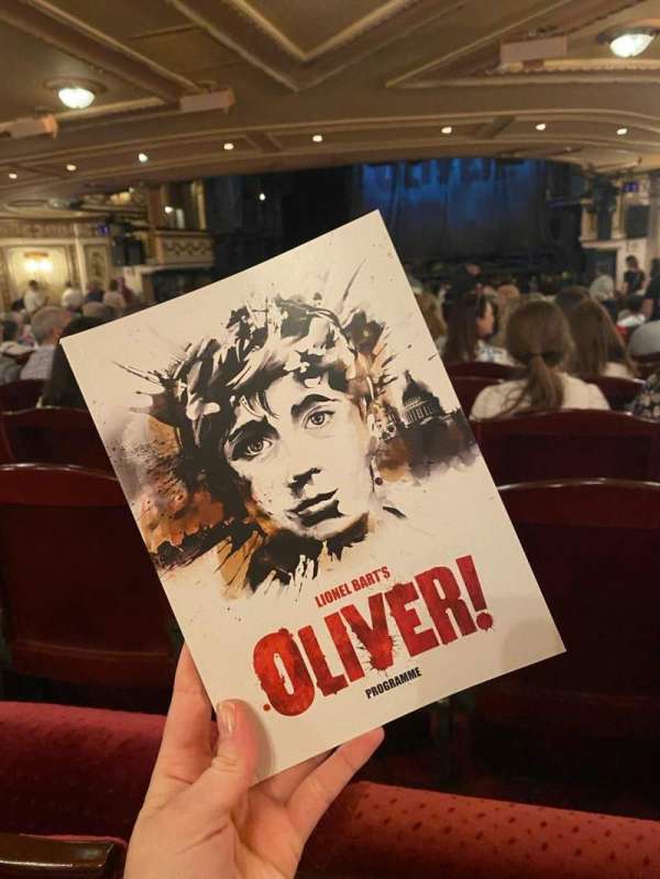 Gielgud Theatre, section: Stalls, row: W, seat: 4